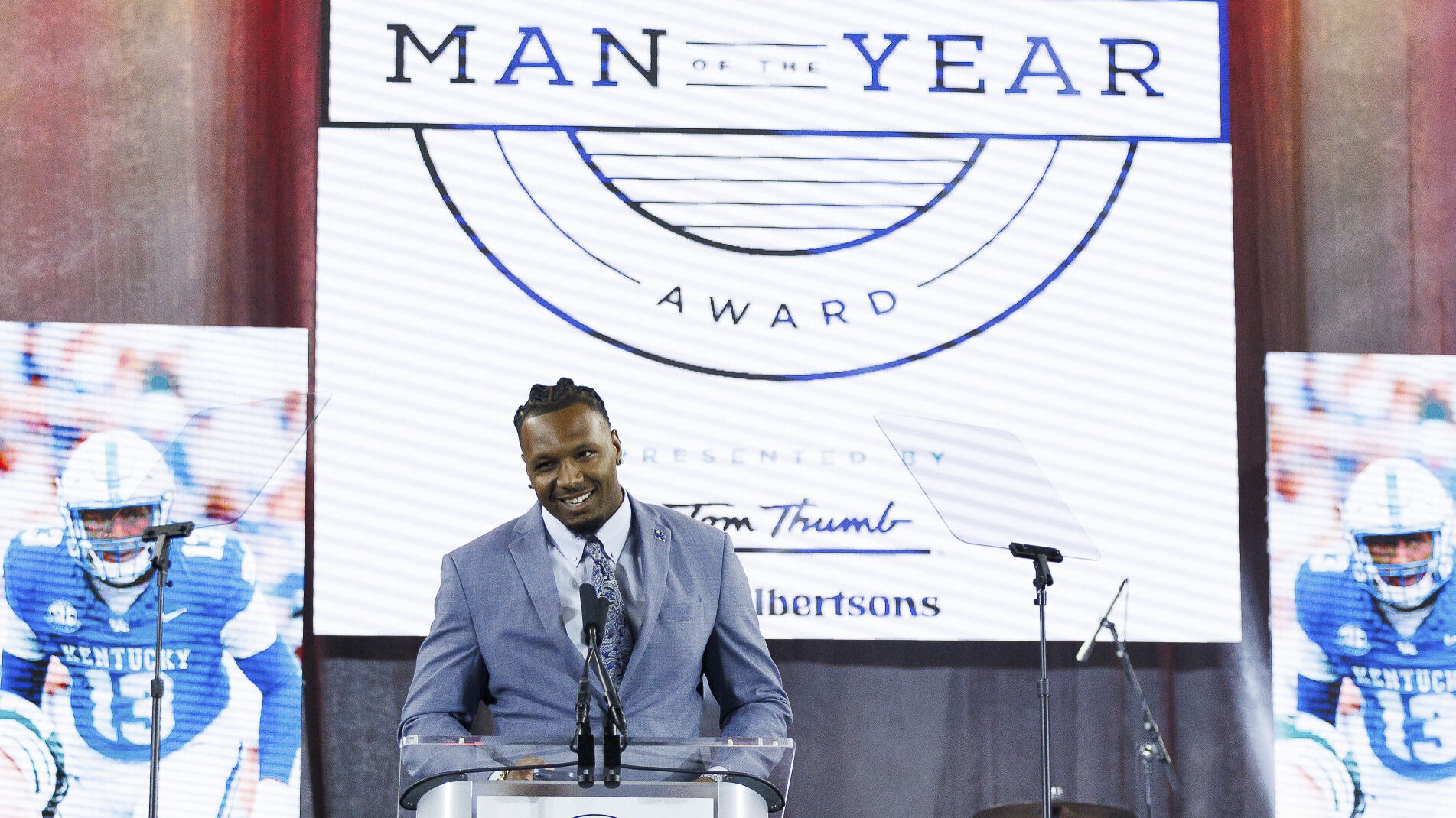 Kentucky football's J.J. Weaver wins Collegiate Man of the Year Award